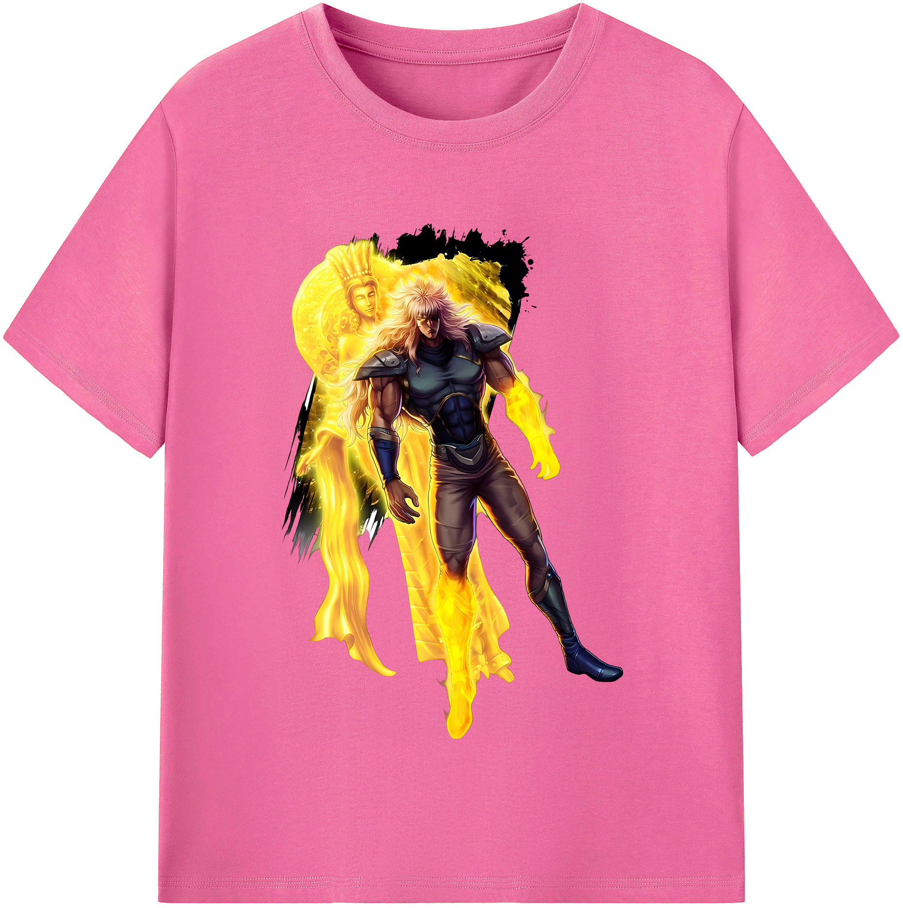 （画像用） 北斗の拳 Fist of the North Star レディースカジュアルプリントTシャツ（綿100％）